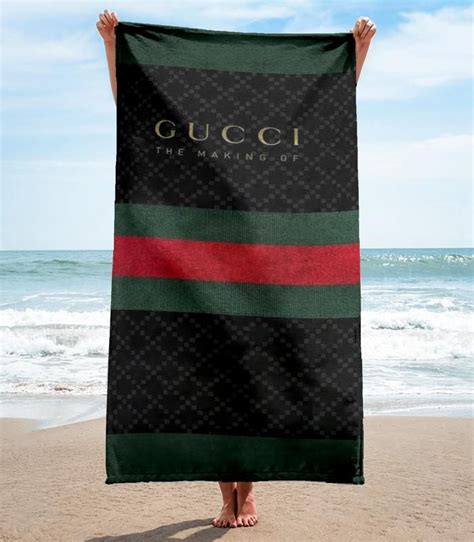 beach towels gucci|gucci decor temporary.